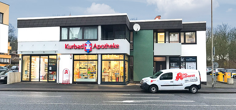 Aussenansicht Kurbad-Apotheke